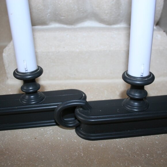 Set of 12 Dusk/Dawn Windowsill Candles Dark Bronze (NIB) - Picture 3 of 10